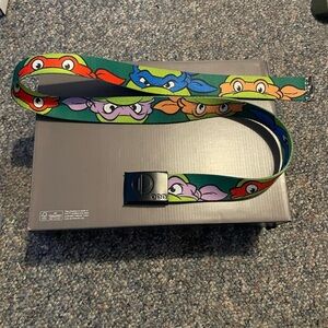 Teenage Mutant Ninja Turtles Belt  42In long fit 36 inch waist or less